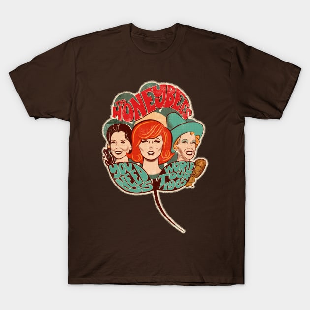 The Honeybees World Tour 1965 T-Shirt by GraficBakeHouse